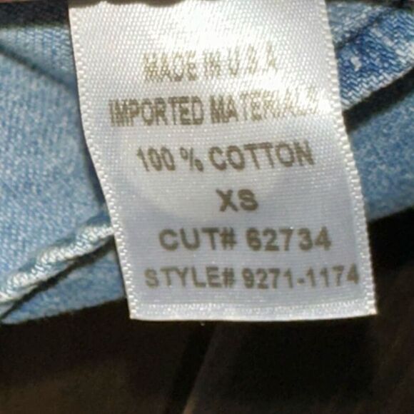 Citizens of Humanity Iris Denim Long Sleeves Blouse - Picture 9 of 11